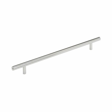 AMEROCK Bar Pulls 10-1/16 in 256 mm Center-to-Center Polished Chrome Cabinet Pull BP4051926
